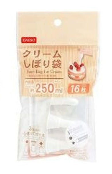クリームしぼり袋 小 １６枚入 【公式】DAISO（ダイソー）ネットストア