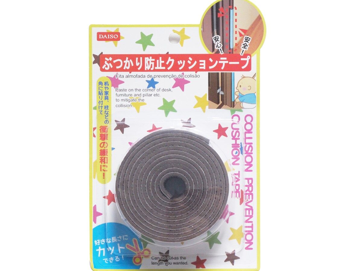 ぶつかり防止クッションテープ３・５ｃｍ×２Ｍ | 【公式】DAISO