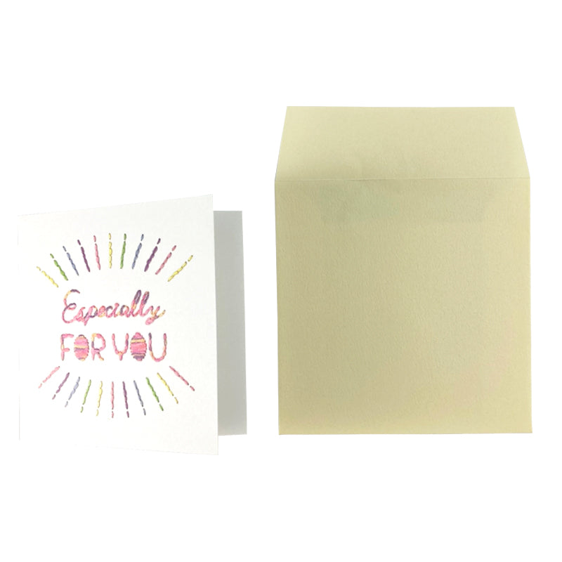 折り紙 ミニ封筒（ポチ袋）24袋 フラワー刺繍モチーフ - ラッピング・包装