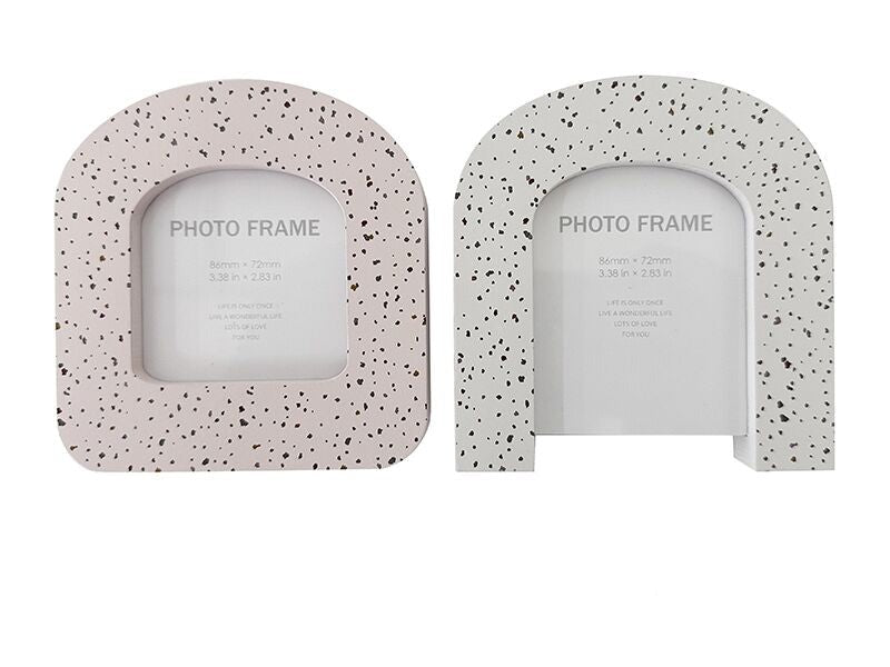 MDFフォトフレーム（アーチ型、チェキスクエアサイズ） - 100均