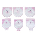 ダイカットジッパーバッグ(2柄、3枚)