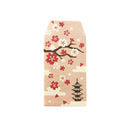 日本の和紙 桜柄 豆ぽち袋 ⑥桜と塔