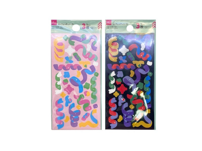 107*再入荷♡全16枚入り♡ くま 酷 コンフェッティ✩リボンシール