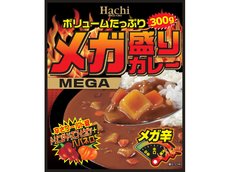 ハチ食品 メガ盛りカレー メガ辛 ３００ｇ - ダイソーネットストア【公式】