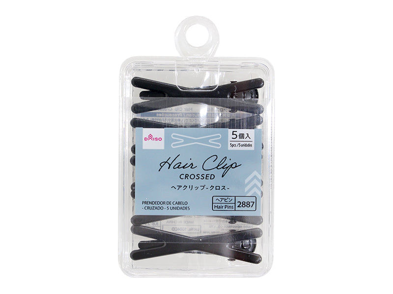 ヘアクリップ（クロス、5個） - 100均 通販 ダイソーネットストア【公式】