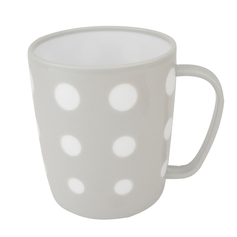 プラ製コップ ドット グレー - 100均 通販 ダイソーネットストア【公式】