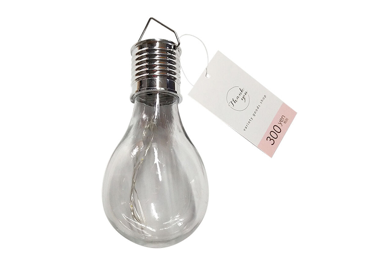 ソーラーガーデンライト（吊り、電球型） - スリーピーネットストア