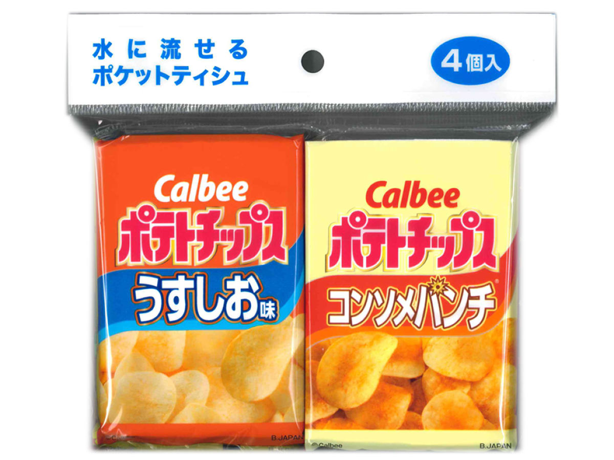 Calbee ポテトチップス のりしお クッション - クッション・座布団