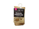 トラベル収納ケース(折りたたみ、ベージュ)