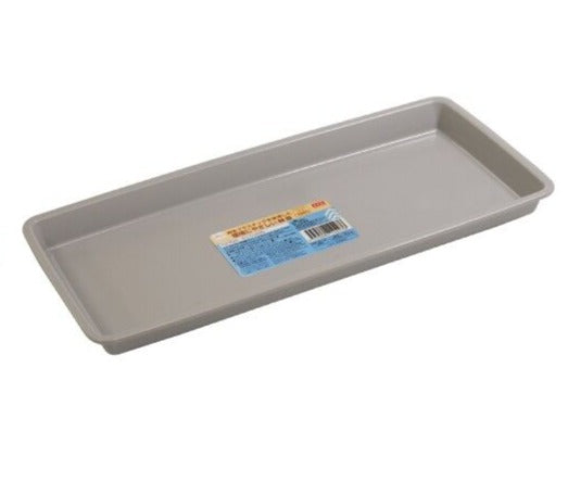 エコ プランター受け皿(グレー、14.4cm×30.2cm×2 エコ プランター受け皿(グレー、14.4cm×30.2cm×2