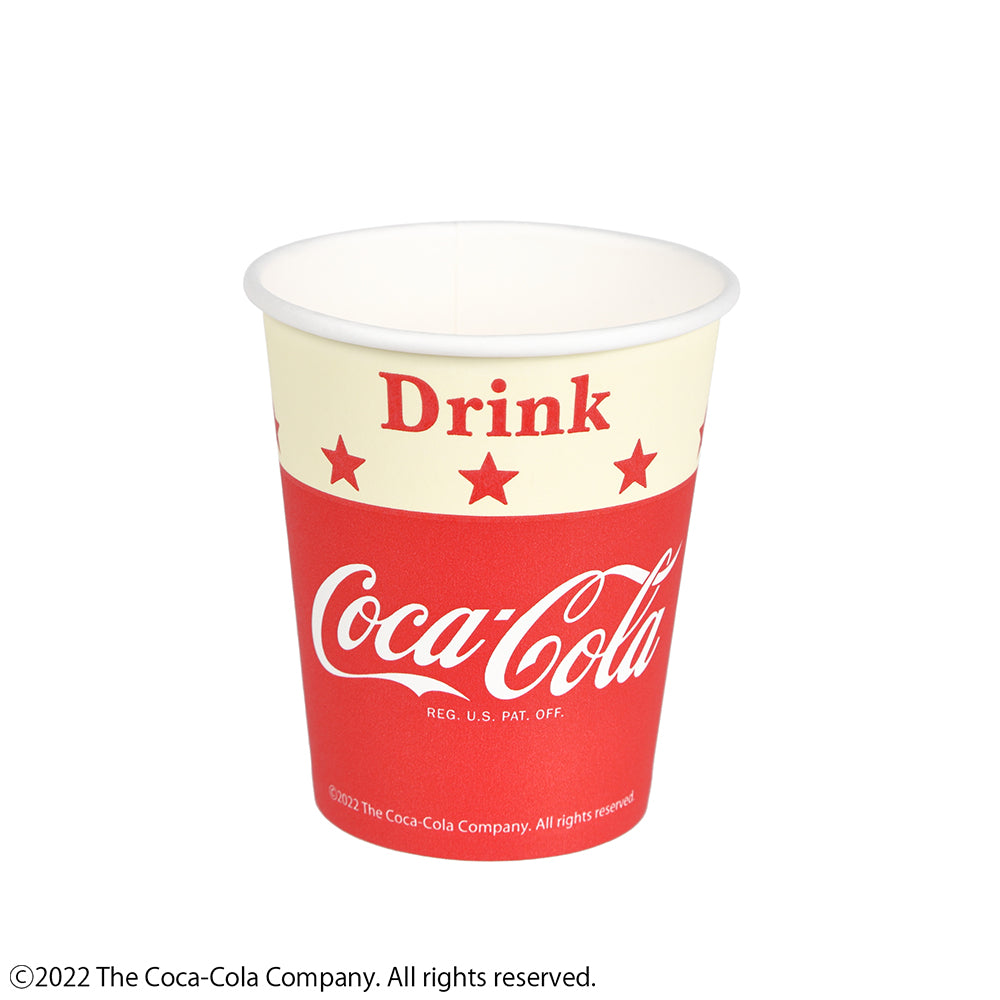 コカコーラ 昔の紙コップ 10個 - メルカリ