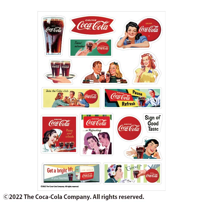 コカ・コーラCoca-Cola ステッカー シール - スケートボード