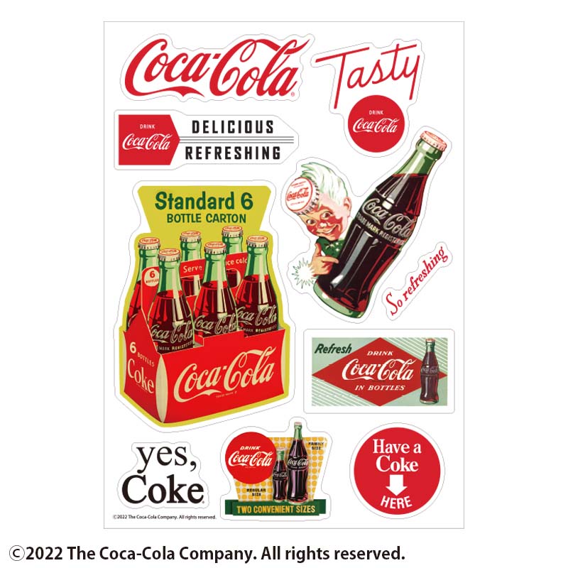 ダイソー コカコーラ マスキングテープ4種セット Coca-Cola - オフィス用品