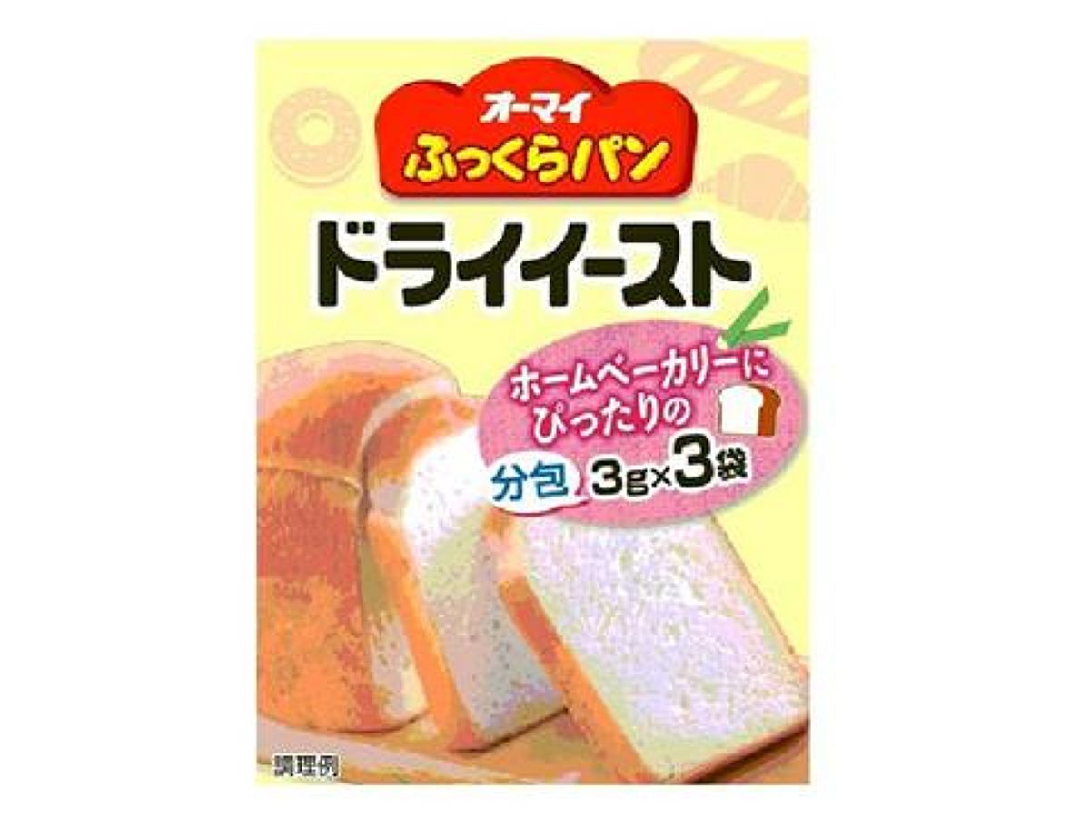 日本製粉 ふっくらパン ドライイースト分包 ３ｇ×３ | 【公式】DAISO