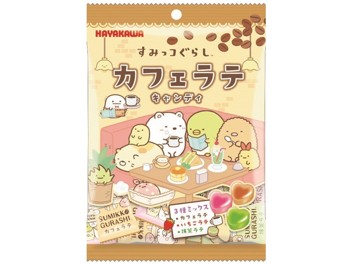 早川 すみっコぐらしカフェラテキャンディ ６８ｇ | 【公式】DAISO