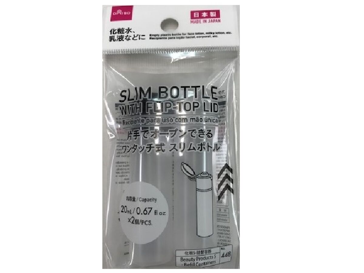 カラーワンタッチスリムボトル（２個、２０ｍＬ） - ダイソーネット