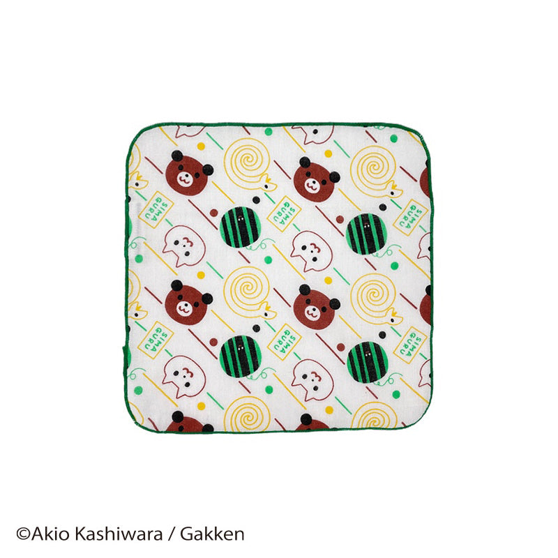 ハンドメイドꕤガーゼハンカチꕤ犬 ハンドメイドꕤガーゼハンカチꕤ犬