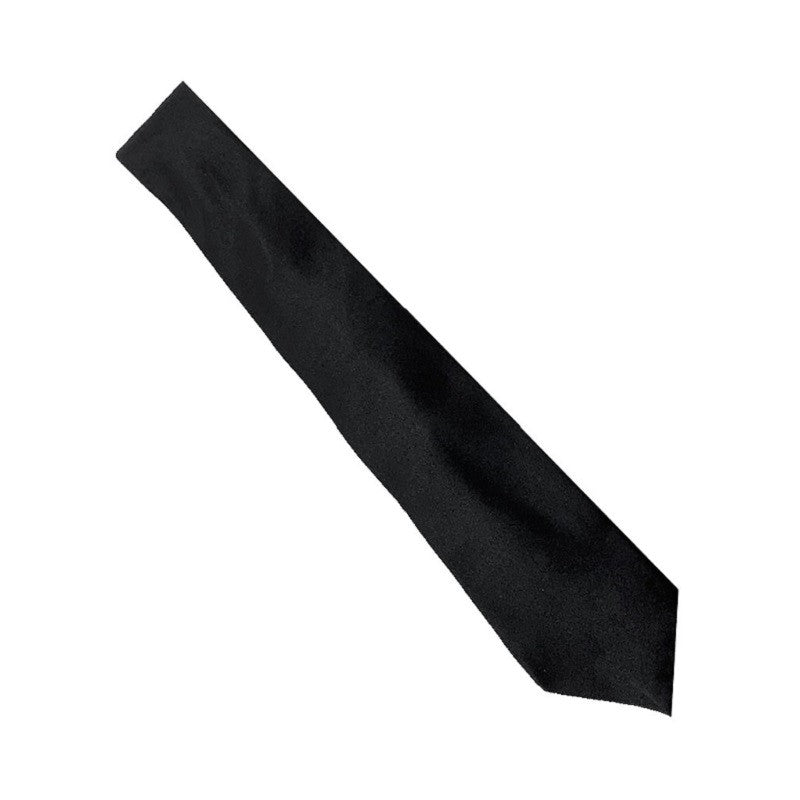 世界的に有名な ネクタイ　黒　御礼装