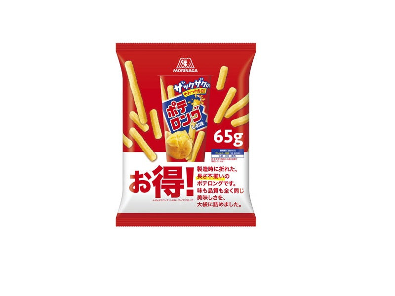 森永製菓 ポテロング しお味 ６５ｇ - ダイソーネットストア【公式】