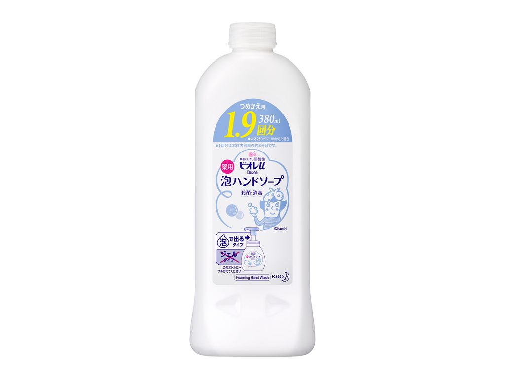 ビオレｕ 泡ハンドソープ つめかえ用 ３８０ＭＬ - ダイソーネット