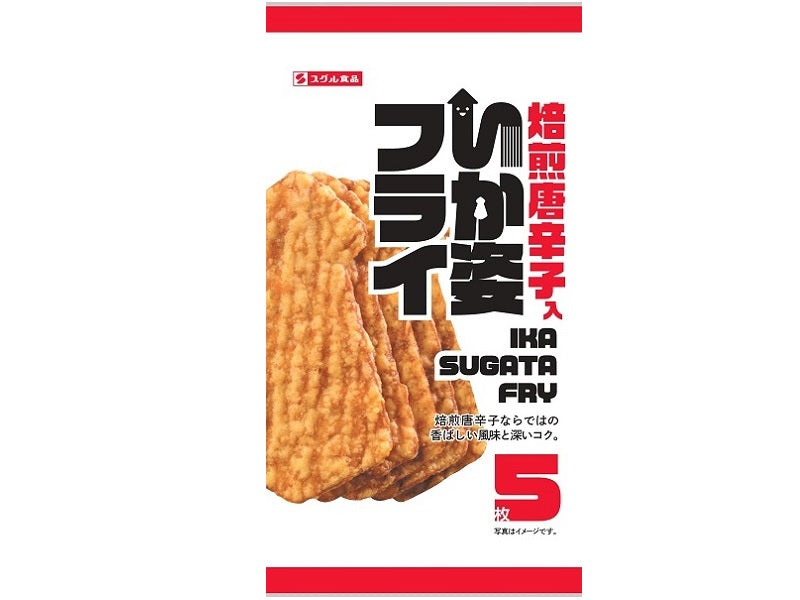スグル食品 いか姿フライ焙煎唐辛子入 5枚 - 100均 通販 スグル食品 いか姿フライ焙煎唐辛子入 5枚 - 100均 通販