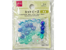 カットビーズ(青系、36個)