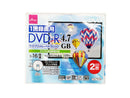 DVD―R(1回録画用、1―16倍速、120分、4.7GB)