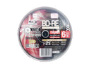BD-RE(6枚、繰り返し録画用、1-2倍速、180分、25GB)