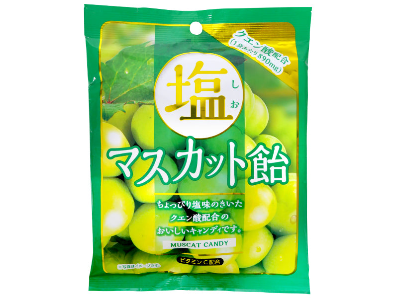 ファーストジャパン　塩マスカット飴　８０ｇ
