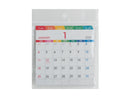 卓上カレンダー（ケース入、正方形、カラー）