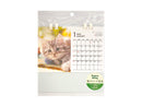 ２０２６年卓上ペーパーリングフォトカレンダー（Ａ６、猫）