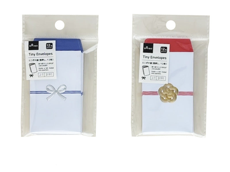 ミニポチ袋（箔押し、１２枚）