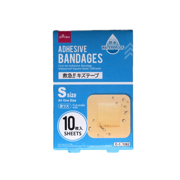 救急！！キズテープ 防水 角型 Sサイズ 10枚入 - 100均 通販