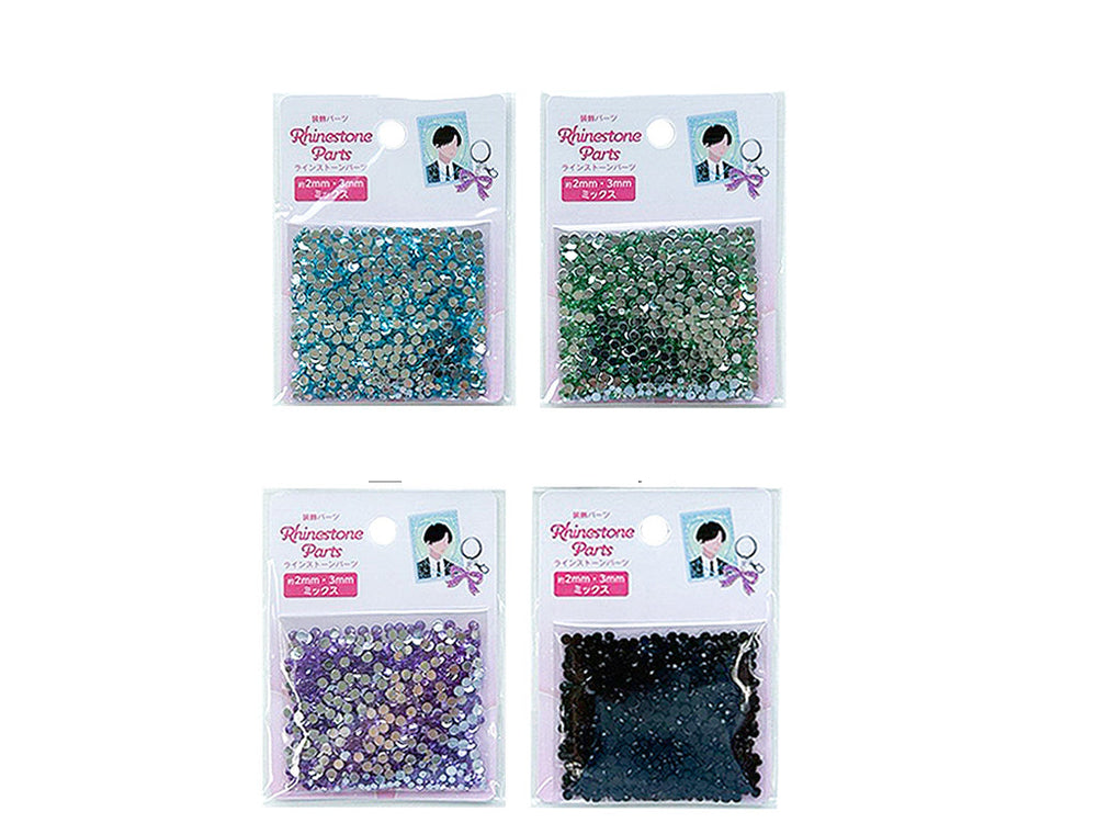 ラインストーンパーツ 寒色 LSS―1613mm、2mm - 100均 通販