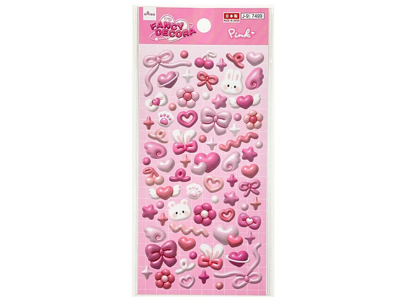 シール（ファンシーデコラ、ピンク） - 100均 通販 ダイソーネット 【シール付き】Fnacy Doll ファンシードール
