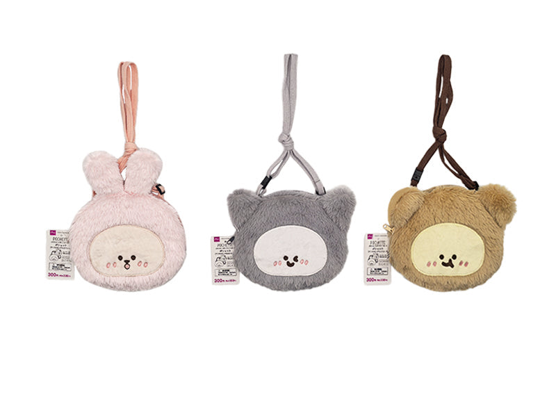 アニマルロングエコファーポシェット（Ａ）