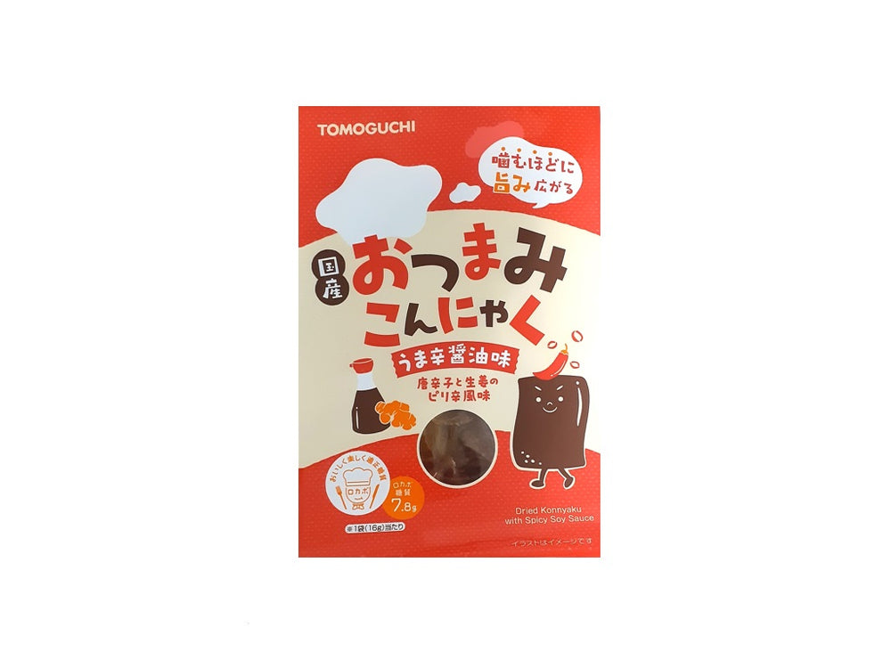 友口 おつまみこんにゃく うま辛醤油味 16g - 100均 通販 ダイソー
