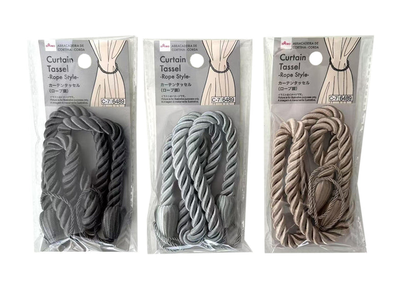 カーテンタッセル（ロープ調）