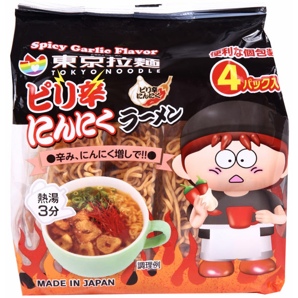 東京拉麺 東京拉麺 ピリ辛にんにく味 112g - 100均 通販 ダイソー
