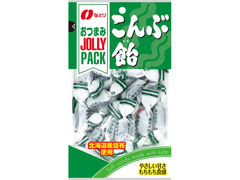 なとり　ジョリーパックこんぶ飴　６８ｇ
