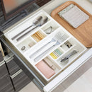 カトラリーケース　スライド式　ホワイト