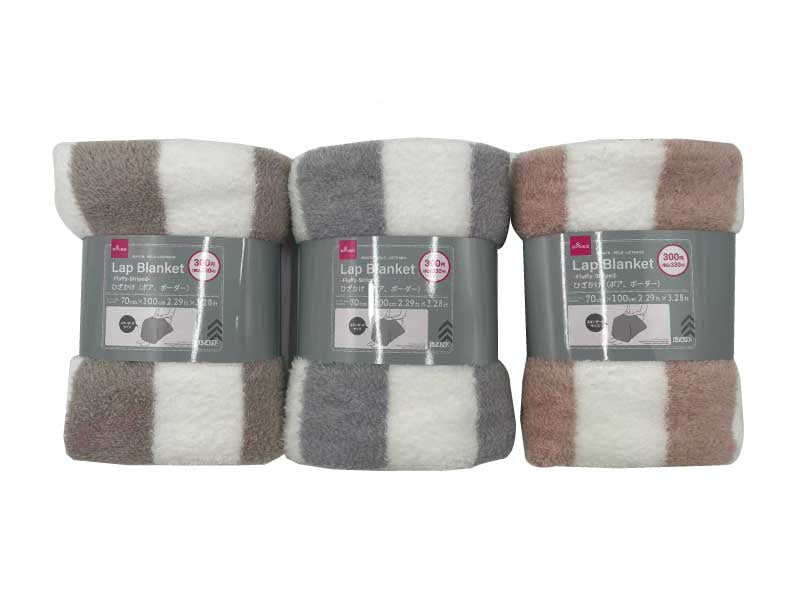 ひざかけ（ボア、ボーダー）