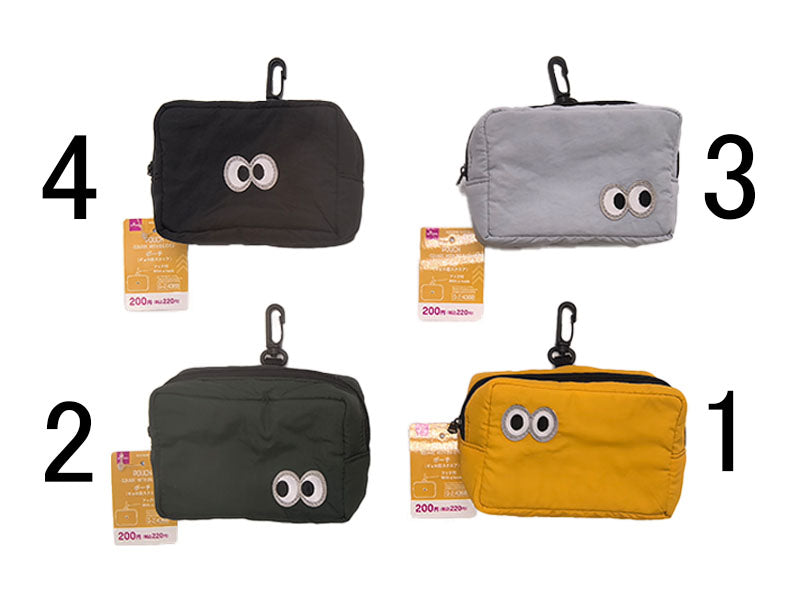 ギョロ目スクエアポーチ