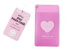 ＰＶＣパスケース（スマイリー、ピンク）