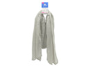スカーフ（プリーツ、グレー）１３０ｃｍ×３０ｃｍ