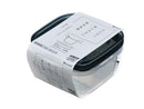 楽ちんパックスクエア（２個組、クリアーブラック）