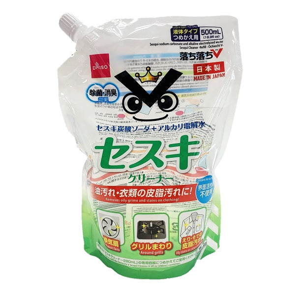 セスキ＋アルカリ電解水クリーナー（つめかえ用、落ち落ちV） - 100均