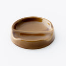 お箸とカトラリーがおける美濃焼の豆皿（イエロー）