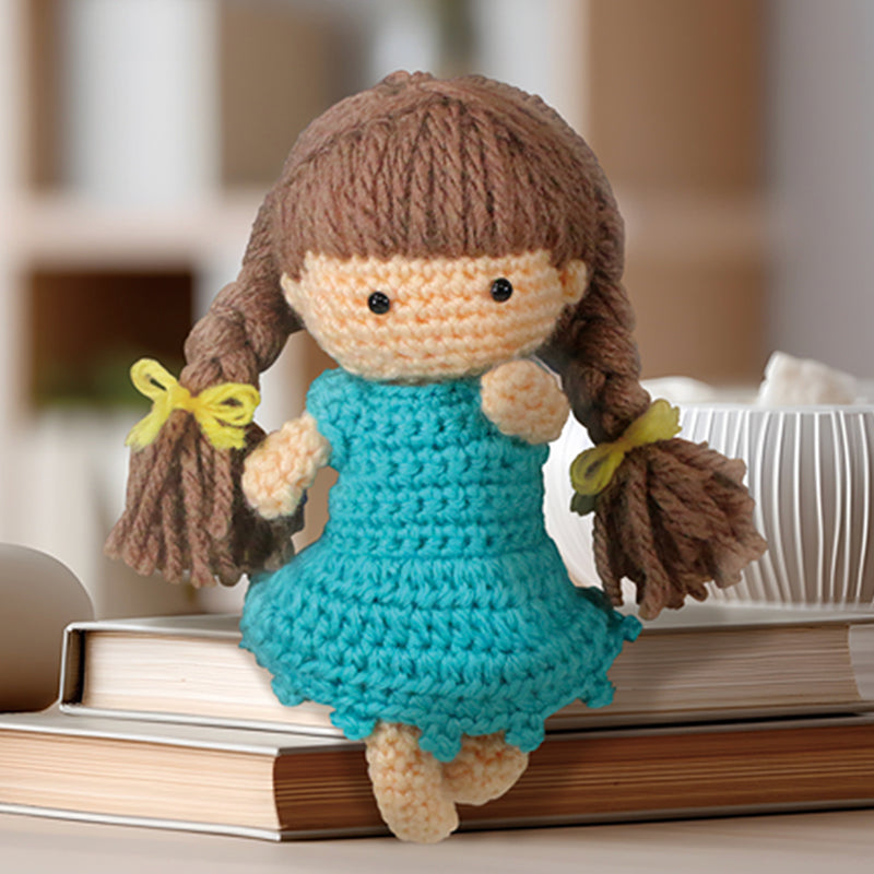 抗菌防臭アクリル毛糸（ターコイズブルー）