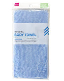 ボディタオル（アクアブルー、ふつう）